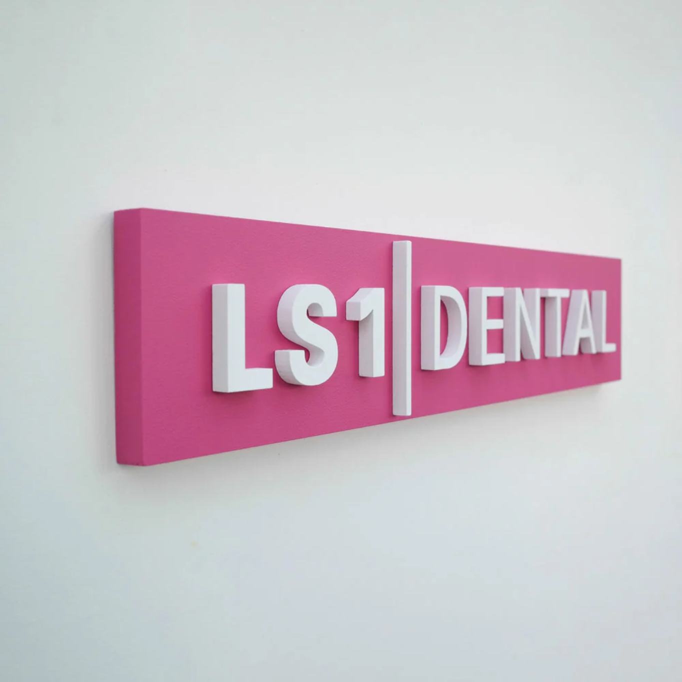 20mm 3D Logo with Backboard Wall Sign Office Graphic